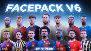 FC 24 FacePack V6 For FIFA23 FREE  Tutorial  TU171 [upl. by Ruhtra]