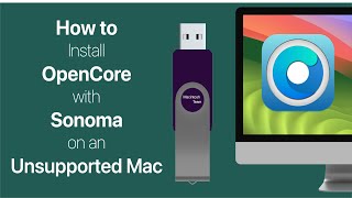 Install the latest version macOS Sonoma on Unsupported Macs using OpenCore StepbyStep Tutorial [upl. by Anitsahs]