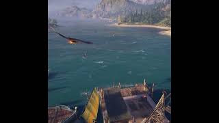 AC ODYSSEY  Greece Argolis Wetlands of the Hydra Nauplia Harbor shorts greece [upl. by Gentes]