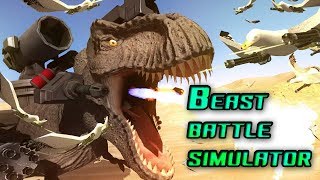 BEAST BATTLE SIMULATOR EP1  จูราสิคติดปืน [upl. by Elicec]