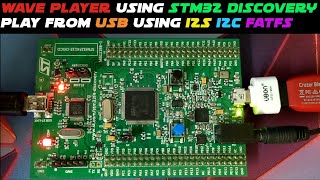 WAVEPLAYER using STM32  I2S AUDIO  CS43L22  F4 DISCOVERY [upl. by Crutcher71]