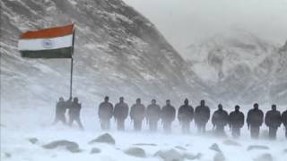 Indian Army men at the Siachen Glacier  touching video [upl. by Cressi]