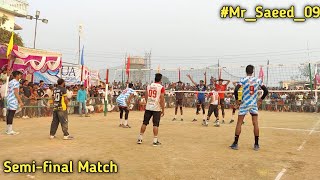 Azamgarh VS Lucknow  mrsaeed09  Semifinal Match  All india Volleyball Tournament Basti [upl. by Sheffield]