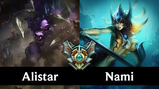 ALISTAR vs NAMI SUPPORT  NA Master  Patch 724  Preseason 8 [upl. by Mccandless154]