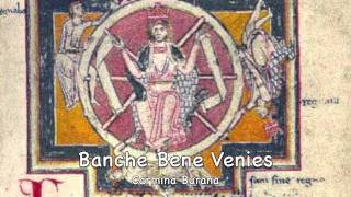 Carmina Burana Anon1113th c  CB 200 Bache bene venies [upl. by Akfir]