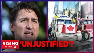 TRUCKER VICTORY Trudeaus Emergency Act Use UNJUSTIFIED Rules Canadian Judge [upl. by Louie]