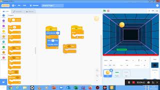 Make a ball bounce game in Scratch  Scratch 30 Tutorial 1 Create Bounce Ball Game in Scratch [upl. by Lynsey954]