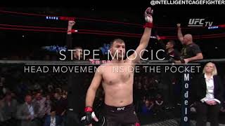 Stipe Miocic Head Movement inside the pocket [upl. by Margetts]