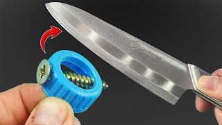 KNIFE Like Razor Sharp  Sharpen Your Knife In 1 Minute With This Tool [upl. by Bryce]