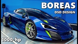 Boreas by DSD Design  1000hp Spanish Hypercar [upl. by Llewellyn]