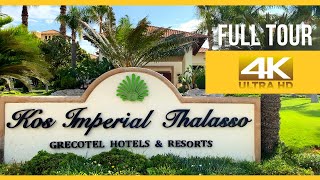 Grecotel Imperial Kos Full Tour  4K Ultra HD  New for 2023 Holidays [upl. by Thordia807]