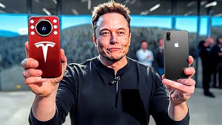 Elon Musk quotTeslas New Pi Phone Beats iPhone 16 in EVERY WAYquot [upl. by Noreen]