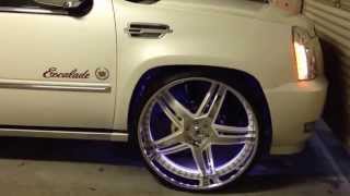 Escalade ESV Air Ride on ASANTI 30s FampR [upl. by Adnic]