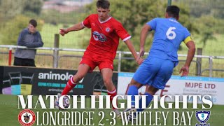 Highlights  Longridge 23 Whitley Bay FA Vase [upl. by Hett]