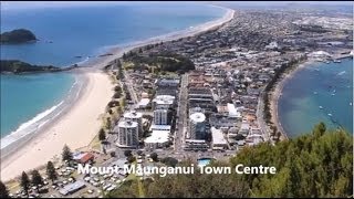 Walk to the summit of Mount Maunganui Bay of Plenty New Zealand [upl. by Yrokcaz564]