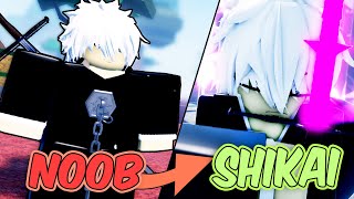 I Went from NOOB To SHIKAI In One Video  Project Mugetsu [upl. by Photima598]