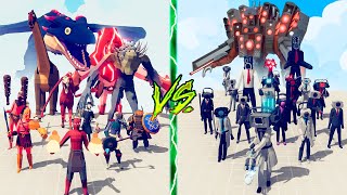 NEW SECRET UNIT vs TITAN SPEAKERMAN TEAM  Totally Accurate Battle Simulator TABS [upl. by Thay442]