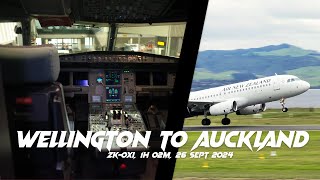 Flight report Wellington to Auckland  ZKOXI [upl. by Gnous]