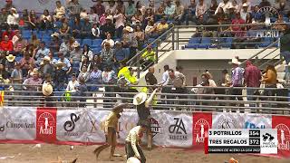 3 Potrillos vs Regalos  Charros de Acero Cuartos de Final La Gran Batalla Wrangler [upl. by Aerdnas]