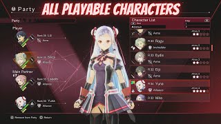 Sword Art Online Last Recollection All Playable Characters [upl. by Ygiaf]