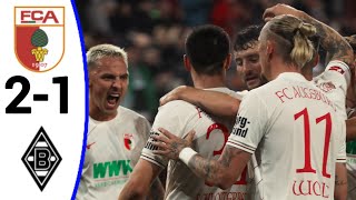 Augsburg vs Mönchengladbach 21 All Goals and Extended Highlights [upl. by Akehsyt344]