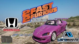 GTA 5  Top Speed Checking On Honda S2000 youtube youtuber youtubegaming gta5 gaming fnf gta [upl. by Shum]