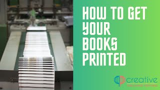 How Do I Get My Books Printed [upl. by Holman859]