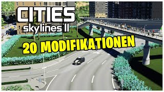 20 MODS in Cities Skylines 2 [upl. by Auhs910]