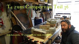 T4 zum Campervan Teil 36 die Küche [upl. by Herminia]