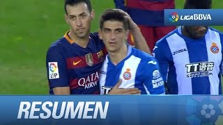 Resumen de RCD Espanyol 00 FC Barcelona [upl. by Balling]