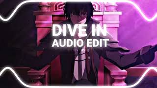 Dive in  jeleel edit audio [upl. by Nodanrb]