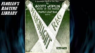 Searchlight Rag by Scott Joplin 1907  Ragtime Piano [upl. by Dnumyar]