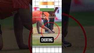 Team India was caught cheating in the semifinal 😱Cricket Pitch controversy cwc23 trending india [upl. by Harras]