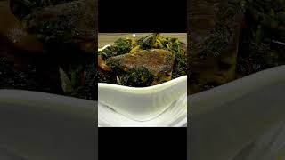 Uziza leaf and waterleaf or Bitterleaf and Waterleaf Soup waterleafsoup bitterleafsoup uzizasoup [upl. by Greggs]