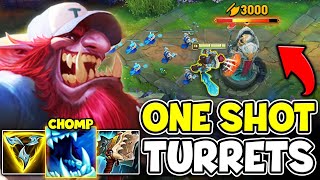 TRUNDLE BUT I DESTROY TURRETS IN 3 SECONDS FLAT SUPER SPLIT TRUNDLE [upl. by Parker]