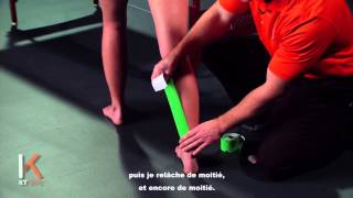 Douleur au mollet  KT TAPE France Calf Pain [upl. by Saeger]