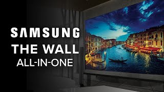 Samsungs MASSIVE 146quot TV  Samsung The Wall  Should You Get a Projector or a HUGE TV [upl. by Ozen]