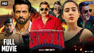 Simmba Full HD Hindi Movie  Ranveer Singh  Ajay Devgn  Sara Ali Khan  Sonu Sood  Explanation [upl. by Yllor]