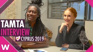 Tamta quotReplayquot Cyprus Eurovision 2019 Interview  wiwibloggs [upl. by Landers]