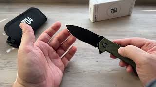 704 Gear Trailblazertactical folding edc knife [upl. by Ahselak]