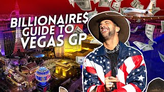 Billionaires Guide to the LAS VEGAS F1 GP [upl. by Ymmac]