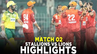 Full Highlights  Allied Bank Stallions vs Nurpur Lions  Match 2  Champions Cup 2024  M9A1K [upl. by Ole491]