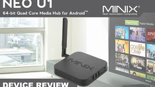 Minix Neo U1 Device Review [upl. by Hedvah]