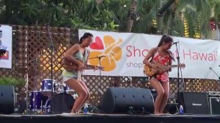 Honoka amp Azita Waikiki Spam Jam 2015 02 Misirlou [upl. by Anal]