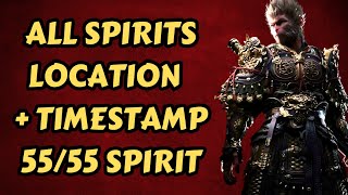 All Spirit Location In Black Myth Wukong [upl. by Nnaycnan]