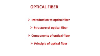 optical fiber introduction [upl. by Hales523]