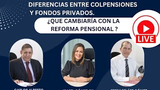 Diferencias entre Colpensiones y Fondos Privados ¿Qué Cambiará con la Reforma Pensional [upl. by Kendra]