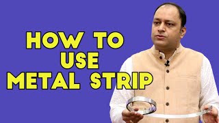 How to use metal strip for Vastu treatment  Vastu Shastra for home [upl. by Llenet]