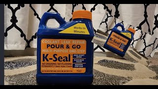 KSeal Pour amp Go Coolant Leak Repair Multi Purpose One Step Review 2021 🤷🏾‍♂️🤷🏾‍♂️ [upl. by Darum871]