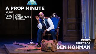 A Prop Minute with Ben Hohman  The Winters Tale Bear Rug [upl. by Ariew306]